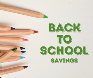 Exciting Back-to-school Savings